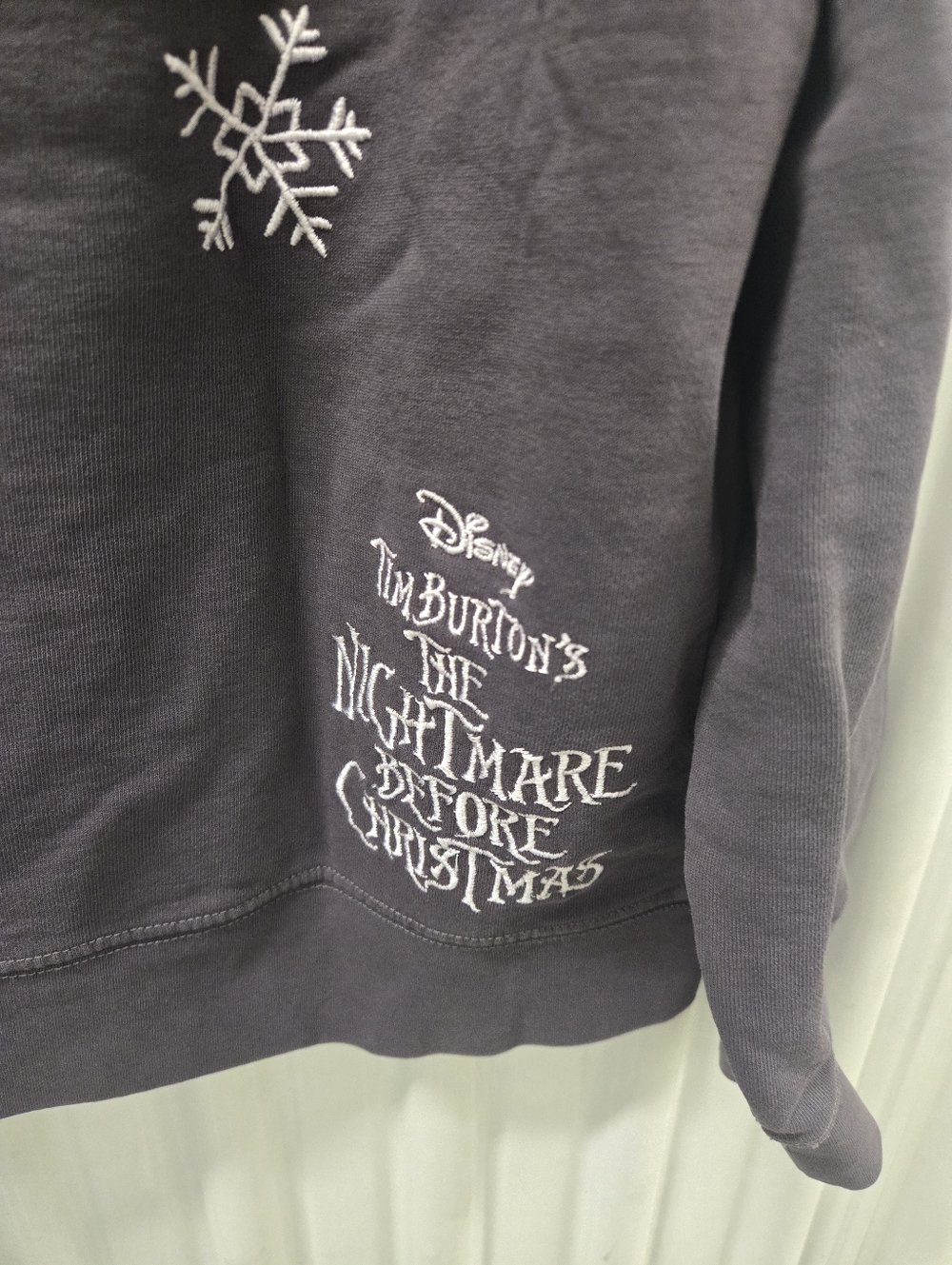 Disney Women's Nightmare Before Christmas Crewneck Sweatshirt - Picture 4 of 4